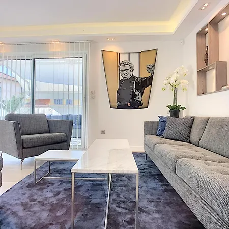 Apartmán Maria Luxe Et Confort A 10 Min A Pied De La Croisette Et Du Palais Cannes